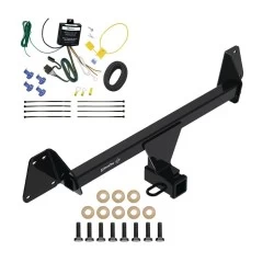 Trailer Tow Hitch For 22-25 Toyota Corolla Cross w/ LED Taillights w/ Wiring Kit Class 3 2" Receiver Draw-Tite