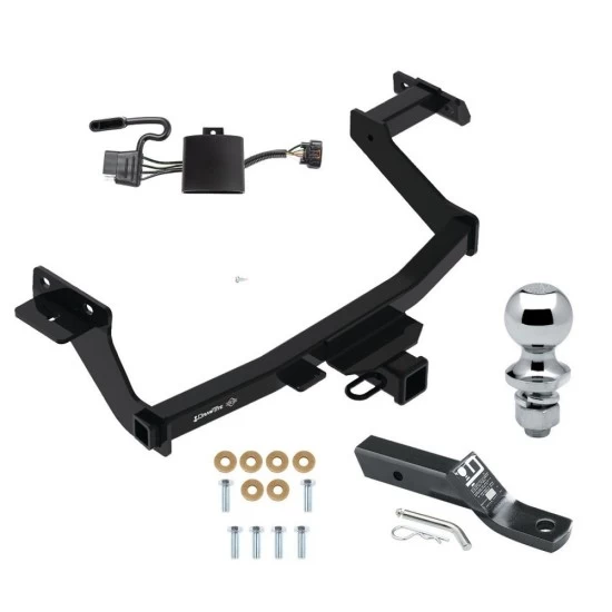 Trailer Tow Hitch For 22-27 Hyundai Santa Cruz All Models Complete Package w/ Wiring and 1-7/8" Ball