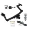 Trailer Tow Hitch For 22-27 Hyundai Santa Cruz All Models Complete Package w/ Wiring and 1-7/8" Ball