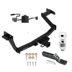 Trailer Tow Hitch For 22-27 Hyundai Santa Cruz All Models Complete Package w/ Wiring and 2" Ball