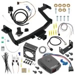 For 2022-2024 Hyundai Santa Cruz Trailer Hitch Tow PKG w/ Pro Series Pilot Brake Control + Plug & Play BC Adapter + 7-Way RV Wiring By Draw-Tite