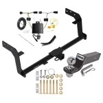 Trailer Tow Hitch For 22-27 Genesis GV70 All Models Complete Package w/ Wiring and 2" Ball