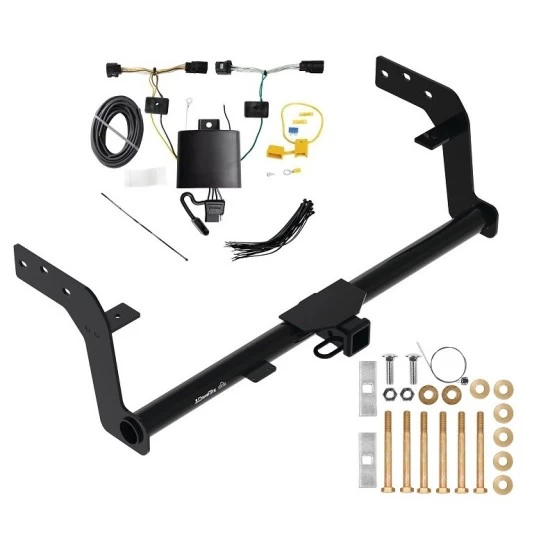 Trailer Tow Hitch For 22-27 Genesis GV70 All Models w/ Plug & Play Wiring Kit Class 4 2" Receiver Draw-Tite