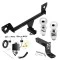 For 2021-2023 Chevrolet Trailblazer Trailer Hitch Tow PKG w/ 4-Flat Wiring + Ball Mount w/ 4" Drop + 2" Ball + 2-5/16" Ball (Excludes: w/LED Taillights Models) By Draw-Tite