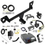For 2021-2023 Chevrolet Trailblazer Trailer Hitch Tow PKG w/ Tekonsha Primus IQ Brake Control + 7-Way RV Wiring (Excludes: w/LED Taillights Models) By Draw-Tite
