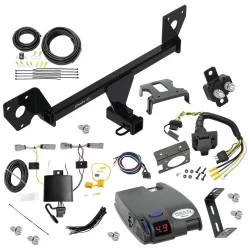 For 2021-2025 Chevrolet Trailblazer Trailer Hitch Tow PKG w/ Tekonsha Primus IQ Brake Control + 7-Way RV Wiring (Excludes: w/LED Taillights Models) By Draw-Tite