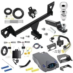 For 21-27 Chevrolet Trailblazer w/o LED Taillights Trailer Hitch Tow PKG w/ Tekonsha Prodigy P2 Brake Control + 7-Way RV Wiring + 2" & 2-5/16" Ball & Drop Mount By Draw-Tite