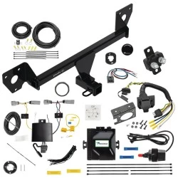For 2021-2025 Chevrolet Trailblazer Trailer Hitch Tow PKG w/ Tekonsha Prodigy iD Bluetooth Wireless Brake Control + 7-Way RV Wiring (Excludes: w/LED Taillights Models) By Draw-Tite