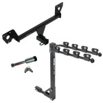 For 2020-2023 Buick Encore GX Trailer Hitch kit by: Draw-Tite For 2020-2023 Buick Encore GX Trailer Hitch Tow PKG w/ 4 Bike Carrier Rack + Hitch Lock By Draw-Tite