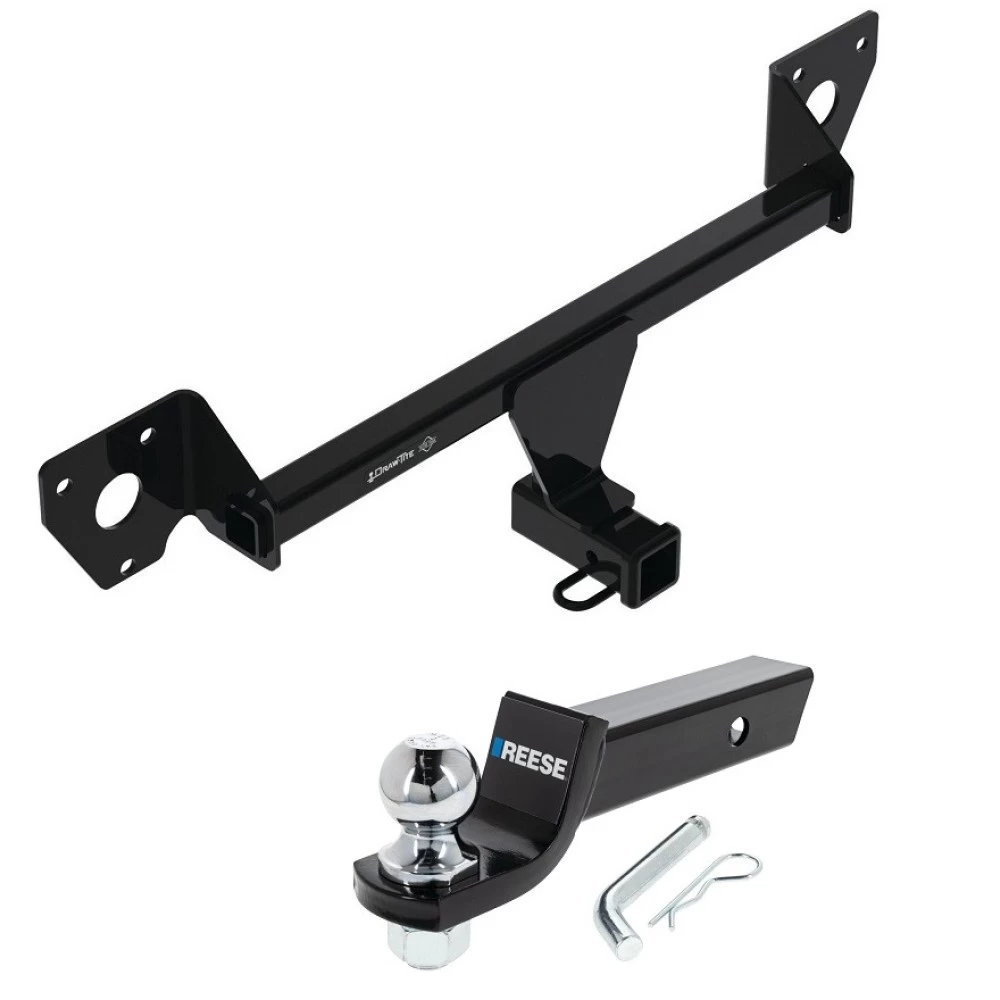 For 2021-2023 Chevrolet Trailblazer Trailer Hitch Tow PKG w/ Starter Kit Ball Mount w/ 2" Drop & 2" Ball (Excludes: w/LED Taillights Models) By Draw-Tite