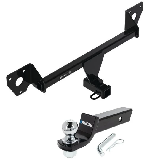 For 2021-2023 Chevrolet Trailblazer Trailer Hitch Tow PKG w/ Starter Kit Ball Mount w/ 2" Drop & 2" Ball (Excludes: w/LED Taillights Models) By Draw-Tite