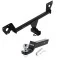 For 2021-2023 Chevrolet Trailblazer Trailer Hitch Tow PKG w/ Starter Kit Ball Mount w/ 2" Drop & 2" Ball (Excludes: w/LED Taillights Models) By Draw-Tite