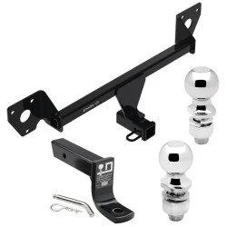 For 2021-2025 Chevrolet Trailblazer Trailer Hitch Tow PKG w/ Ball Mount w/ 4" Drop + 2" Ball + 2-5/16" Ball (Excludes: w/LED Taillights Models) By Draw-Tite
