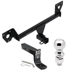 For 2021-2025 Chevrolet Trailblazer Trailer Hitch Tow PKG w/ Ball Mount w/ 4" Drop + 2-5/16" Ball (Excludes: w/LED Taillights Models) By Draw-Tite