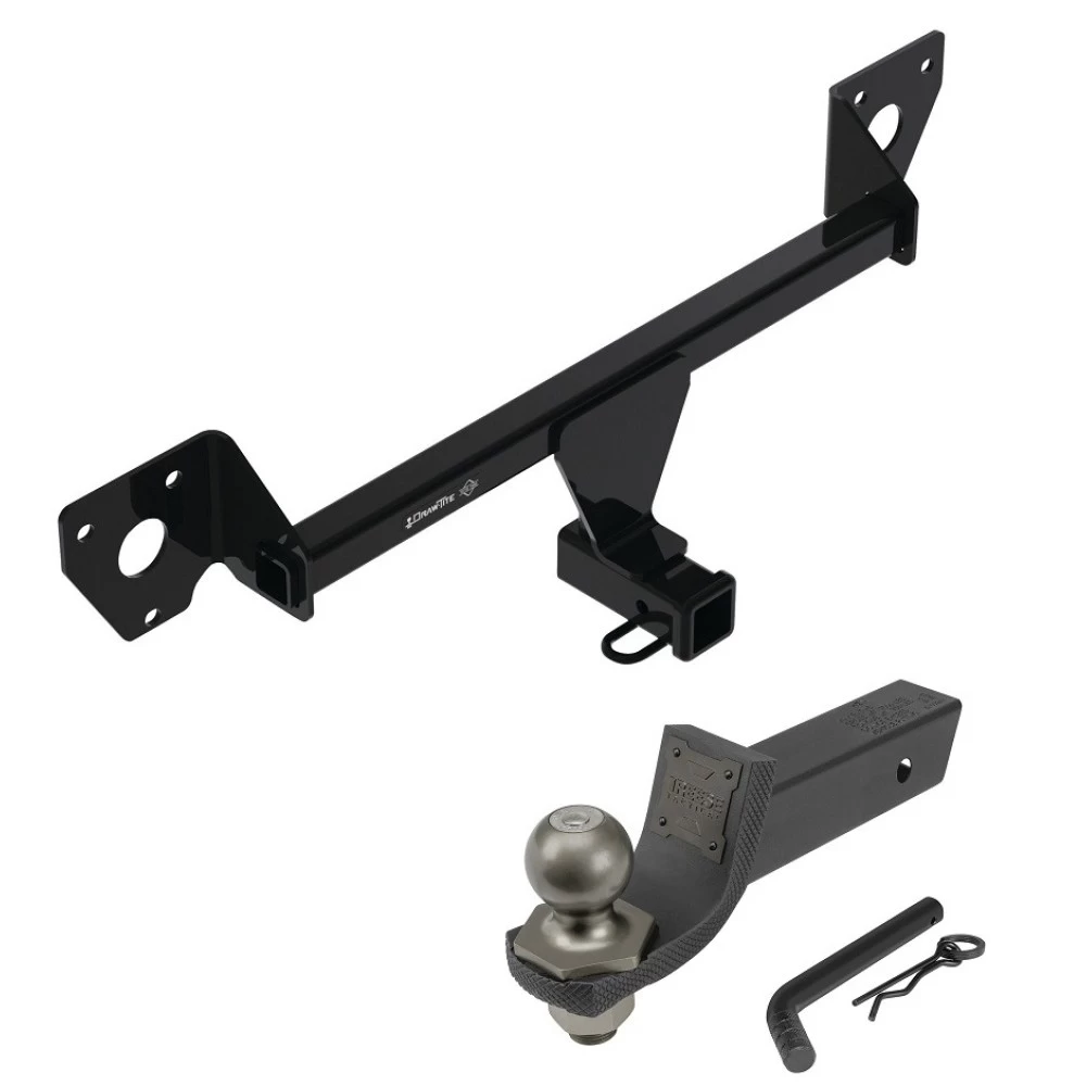 For 2020-2023 Buick Encore GX Trailer Hitch Tow PKG + Interlock Tactical Starter Kit w/ 2" Drop & 2" Ball (For Essence w/Active Towplug Models) By Draw-Tite