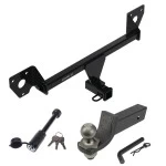 For 2020-2023 Buick Encore GX Trailer Hitch Tow PKG + Interlock Tactical Starter Kit w/ 2" Drop & 2" Ball + Tactical Dogbone Lock (For Essence w/Active Towplug Models) By Draw-Tite