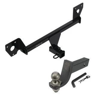 For 2021-2023 Chevrolet Trailblazer Trailer Hitch Tow PKG + Interlock Tactical Starter Kit w/ 3-1/4" Drop & 2" Ball (Excludes: w/LED Taillights Models) By Draw-Tite