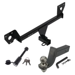 For 2020-2024 Buick Encore GX Trailer Hitch Tow PKG + Interlock Tactical Starter Kit w/ 3-1/4" Drop & 2" Ball + Tactical Dogbone Lock (For Essence w/Active Towplug Models) By Draw-Tite