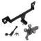 For 2021-2023 Chevrolet Trailblazer Trailer Hitch Tow PKG + Triple Ball Tactical Ball Mount 1-7/8" & 2" & 2-5/16" Balls w/ Tow Hook + Tactical Dogbone Lock (Excludes: w/LED Taillights Models) By Draw-Tite