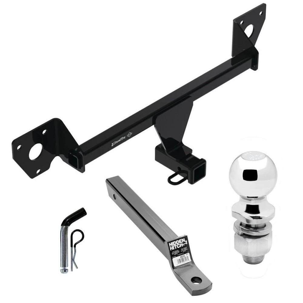 For 2021-2023 Chevrolet Trailblazer Trailer Hitch Tow PKG w/ Extended 16" Long Ball Mount w/ 2" Drop + Pin/Clip + 2" Ball (Excludes: w/LED Taillights Models) By Draw-Tite