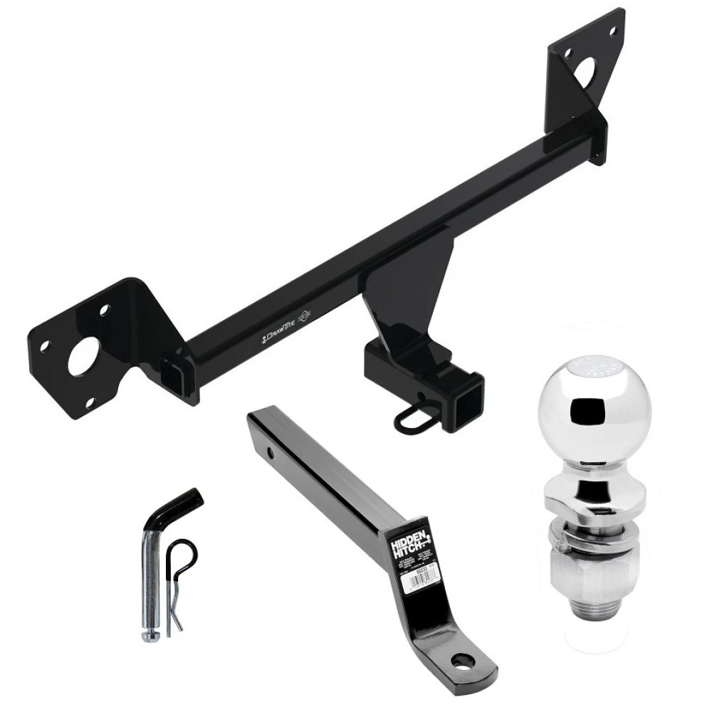 For 2021-2023 Chevrolet Trailblazer Trailer Hitch Tow PKG w/ Extended 16" Long Ball Mount w/ 4" Drop + Pin/Clip + 2" Ball (Excludes: w/LED Taillights Models) By Draw-Tite