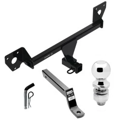 For 2021-2025 Chevrolet Trailblazer Trailer Hitch Tow PKG w/ Extended 16" Long Ball Mount w/ 4" Drop + Pin/Clip + 2" Ball (Excludes: w/LED Taillights Models) By Draw-Tite