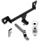 For 2021-2023 Chevrolet Trailblazer Trailer Hitch Tow PKG w/ Extended 16" Long Ball Mount w/ 4" Drop + Pin/Clip + 2" Ball (Excludes: w/LED Taillights Models) By Draw-Tite