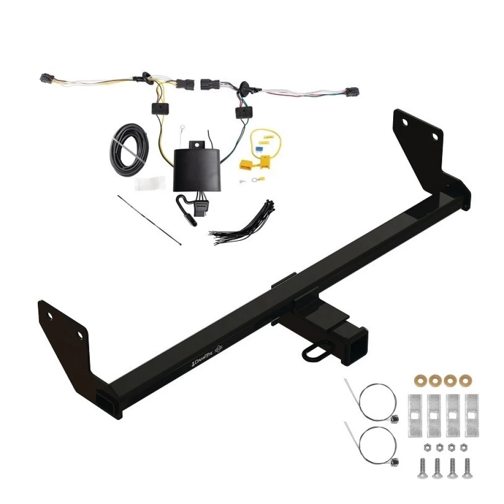 Custom Fit Trailer Hitch Wiring Harness (Plug & Play) Installation Hardware Installation Instructions 76587 118828 Draw-Tite Trailer Tow Hitch 21-23 KIA Seltos Plug & Play Wiring Kit Class 3 2" Receiver Draw-Tite 21 22 23 2021 2022 2023 Trailer Tow Hitch For 21-24 KIA Seltos w/ Plug & Play Wiring Kit Class 3 2" Receiver Draw-Tite
