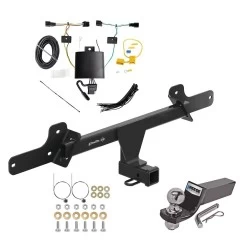 Trailer Tow Hitch For 22-25 Hyundai Ioniq 5 Complete Package w/ Wiring and 2" Ball