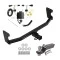 Trailer Tow Hitch For 22-23 KIA EV6 Complete Package w/ Wiring and 2" Ball
