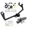 Trailer Tow Hitch For 13-16 Buick Encore All Models w/ Wiring + 2" Ball Class 3