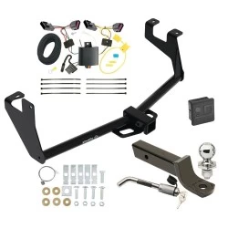Trailer Tow Hitch For 13-16 Buick Encore All Models w/ Wiring 2" Ball Mount + Lock Class 3