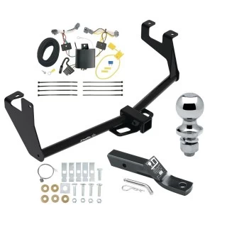 Trailer Tow Hitch For 13-22 Chevrolet Trax w/ Wiring + 1-7/8" Ball Class 3