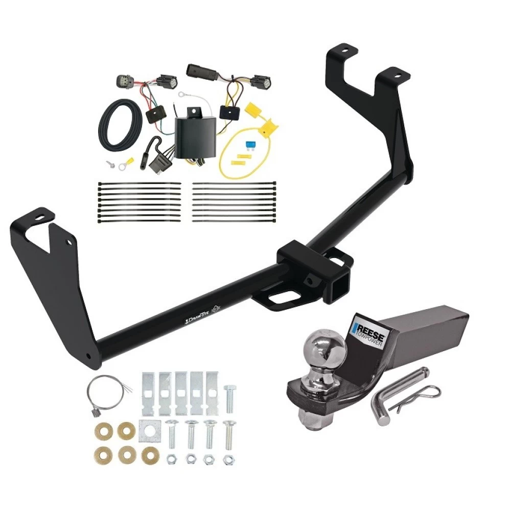 Trailer Tow Hitch For 17-22 Buick Encore Exc Encore GX w/ Wiring + 2" Ball Class 3