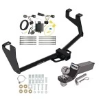 Trailer Tow Hitch For 17-22 Buick Encore Exc Encore GX w/ Wiring + 2" Ball Class 3