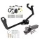 Trailer Tow Hitch For 17-22 Buick Encore Exc Encore GX w/ Wiring + 2" Ball Class 3