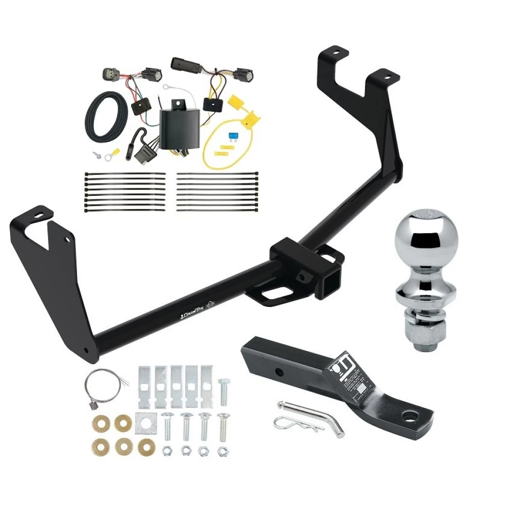 Trailer Tow Hitch For 17-22 Buick Encore Exc Encore GX w/ Wiring + 1-7/8" Ball Class 3