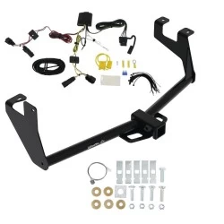 Trailer Tow Hitch For 17-22 Chevrolet Trax w/ LED Taillights w/ Wiring Harness Kit 2" Towing Receiver Class 3