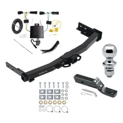 Trailer Tow Hitch For 23-27 Jeep Grand Cherokee 21-27 L 2022 WL New Body Class 4 2" Receiver Complete Package w/ Wiring and 1-7/8" Ball