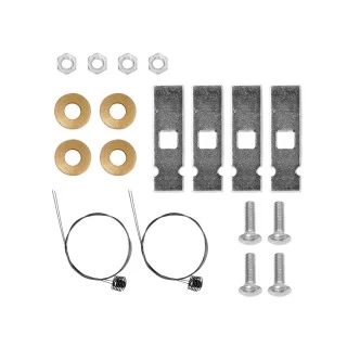 Trailer Tow Hitch For 22-23 Hyundai Kona Class 3 2" Receiver Complete Package w/ Wiring and 1-7/8" Ball