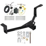 Trailer Tow Hitch For 16-22 Honda HR-V All Models w/ Plug & Play Wiring Kit Class 3 2" Receiver Draw-Tite