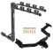 Trailer Tow Hitch For 21-23 Hyundai Santa Fe KIA Sorento Tilt Away Adult or Child Arms Fold Down 4 Bike Carrier