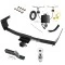 Trailer Tow Hitch For 19-23 Toyota RAV4 Complete Package w/ Wiring and 2" Ball