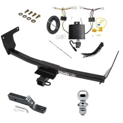 Trailer Tow Hitch For 22-22 Lexus NX250 NX350 NX350h NX450h+ Complete Package w/ Plug & Play Wiring and 1-7/8" Ball