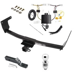 Trailer Tow Hitch For 22-22 Lexus NX250 NX350 NX350h NX450h+ Complete Package w/ Plug & Play Wiring and 2" Ball