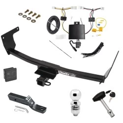 Trailer Tow Hitch For 22-22 Lexus NX250 NX350 NX350h NX450h+ Deluxe Package Plug & Play Wiring 2" Ball and Lock