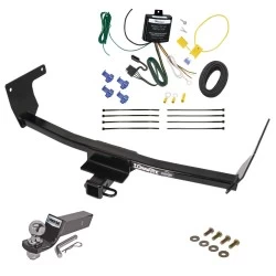 Tow Package For 23-25 Lexus NX250 NX350 NX350h NX450h+ Trailer Hitch w/ Wiring 2" Drop Mount 2" Ball 2" Receiver