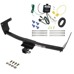 Trailer Tow Hitch For 23-25 Lexus NX250 NX350 NX350h NX450h+ Complete Package w/ Wiring and 1-7/8" Ball