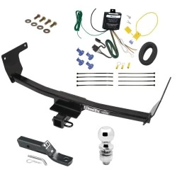 Trailer Tow Hitch For 23-25 Lexus NX250 NX350 NX350h NX450h+ Complete Package w/ Wiring and 2" Ball