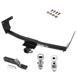 Trailer Tow Hitch For 19-25 Toyota RAV4 22-24 Lexus NX250 NX350 NX350h NX450h+ 2" Receiver w/ 1-7/8" and 2" Ball